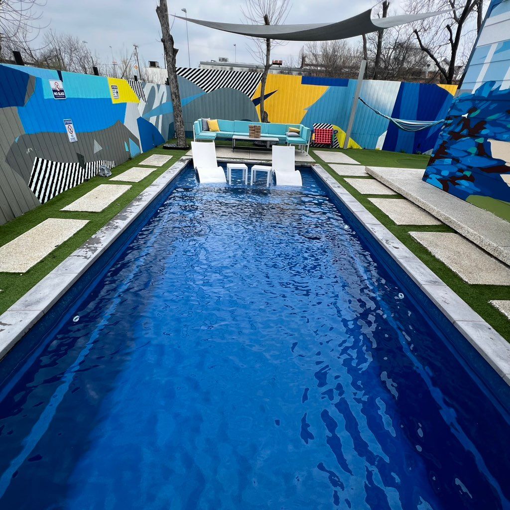 Alamo Blue pool and spa
