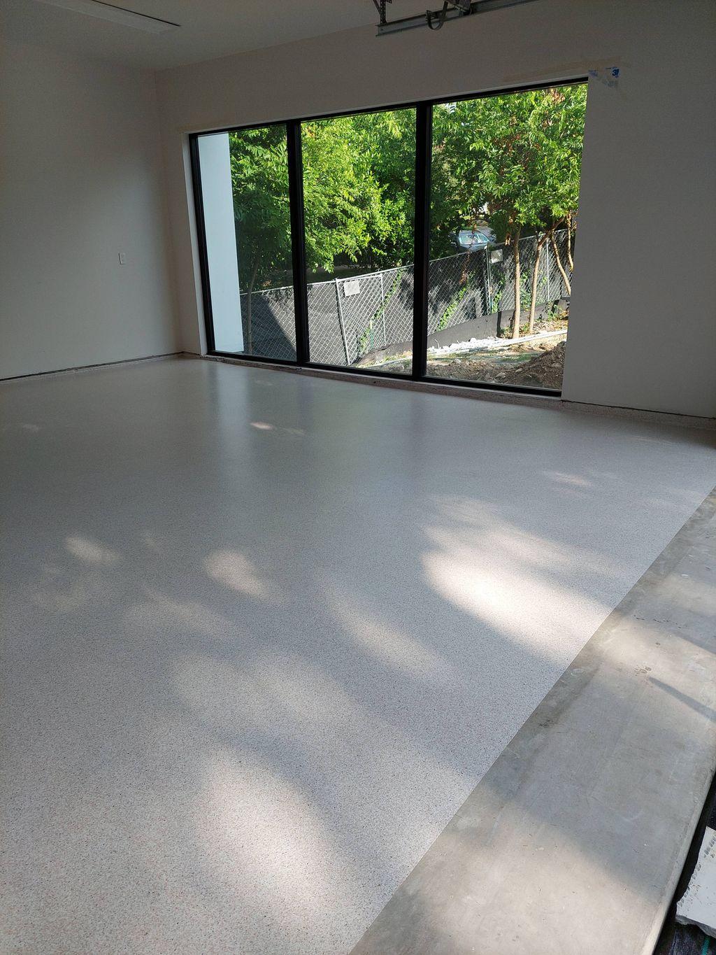 Garage floor coating