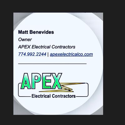 Avatar for Apex Electrical contractors