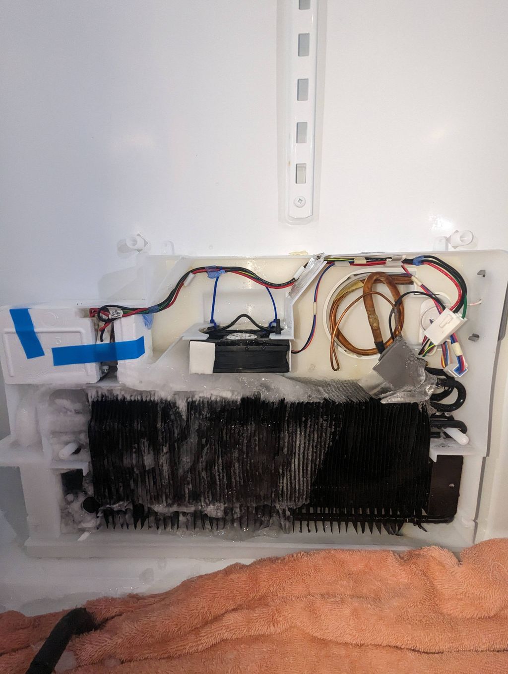 Whirlpool/ kitchenaid refrigerator ice up.