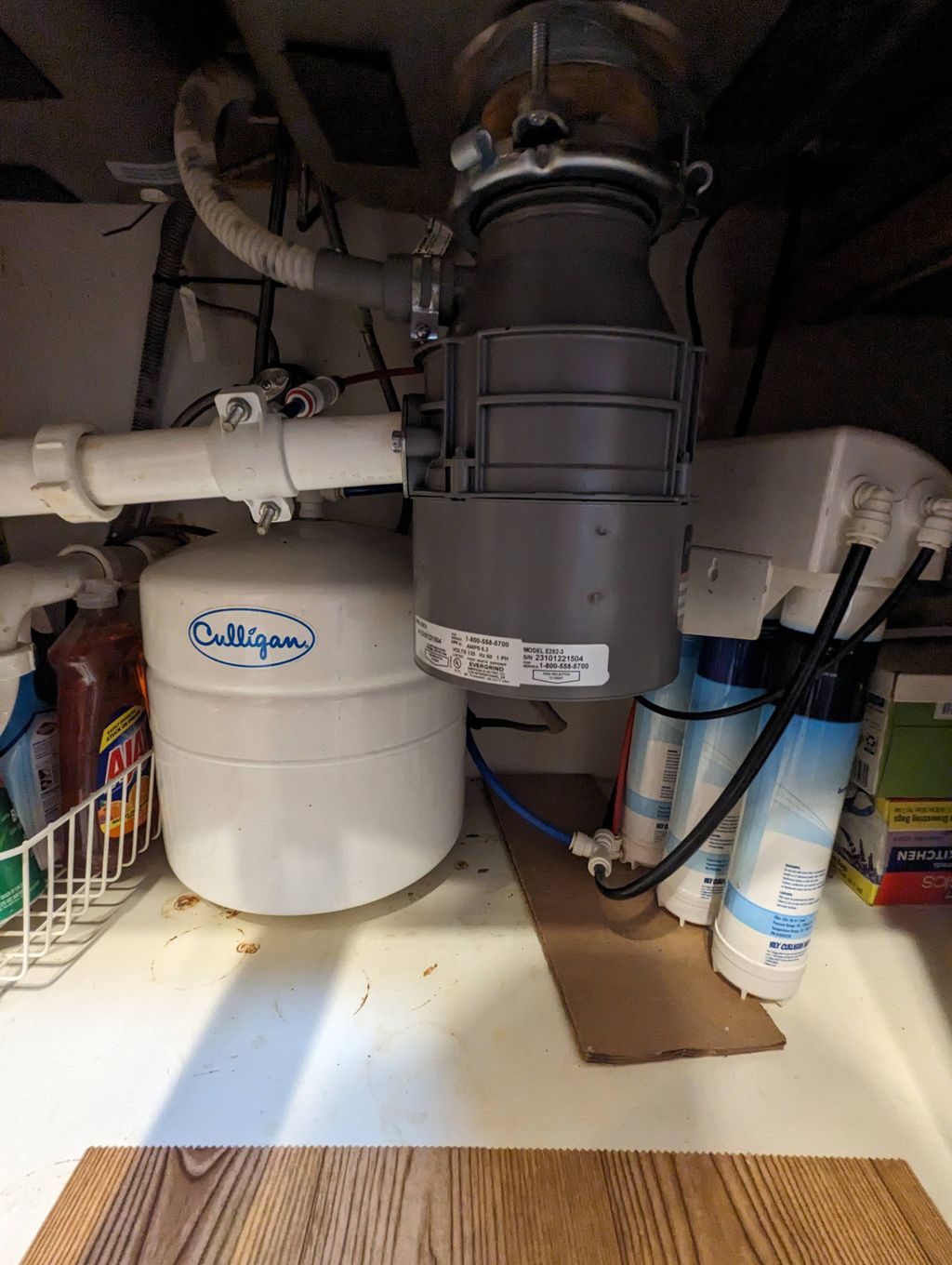 Brand new garbage disposal install.