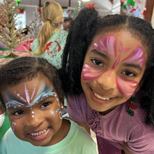 Fairy and butterfly Face Paint