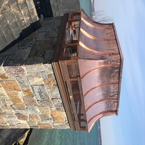 I recently hired TCZ  to install a copper chimney 