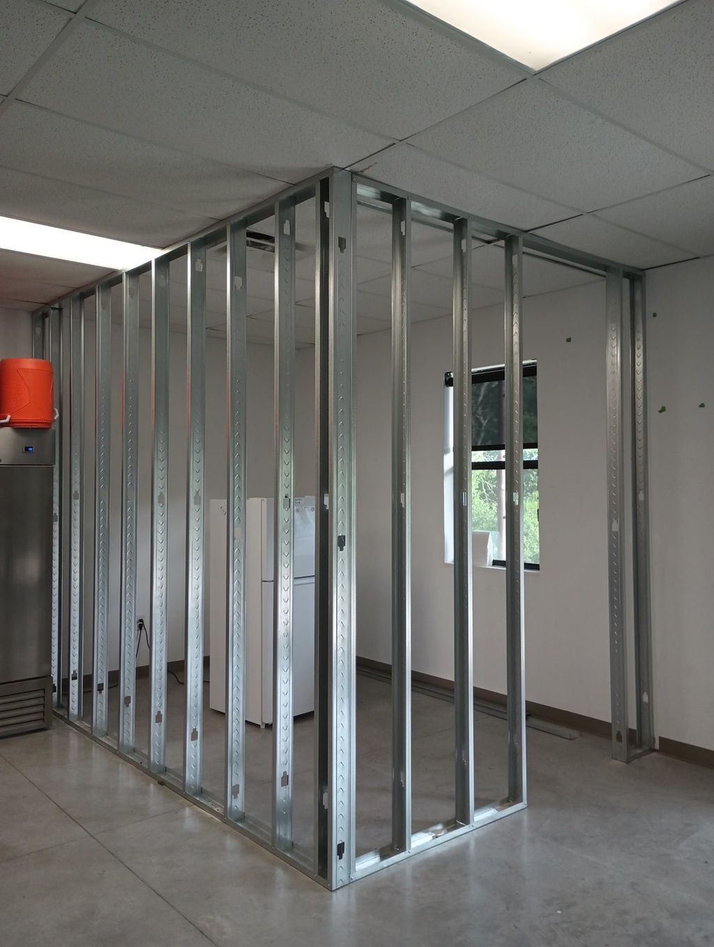 Metal frame installment