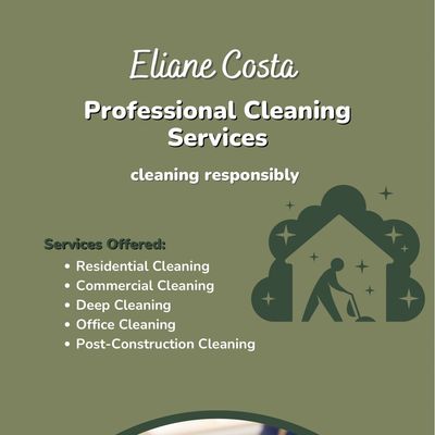 Avatar for Eliane Costa Professional Cleaning