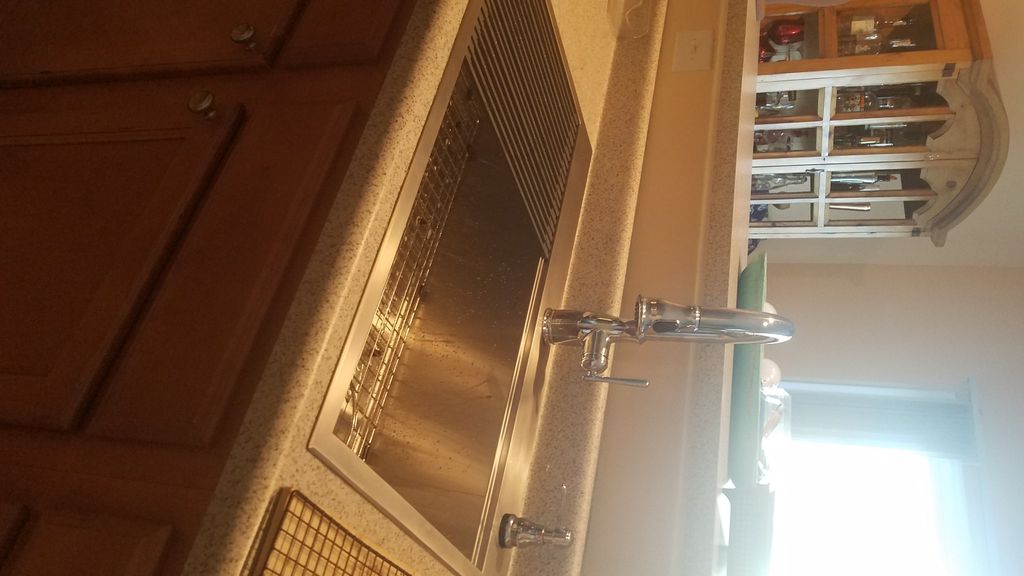 We needed two faucets and a kitchen sink installed