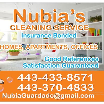 Avatar for Nubia’s cleaning service