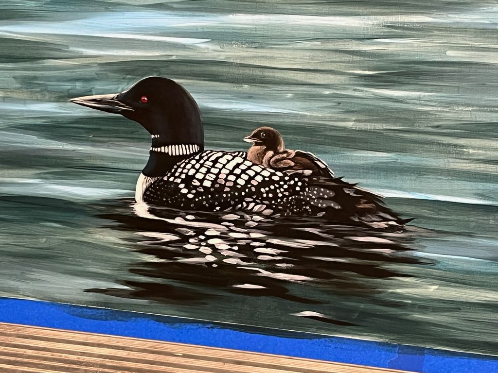 Mural Loon