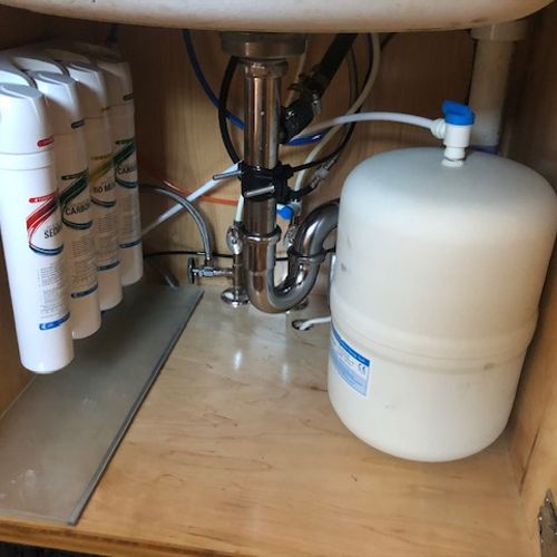 Reverse Osmosis Water Filtration System 