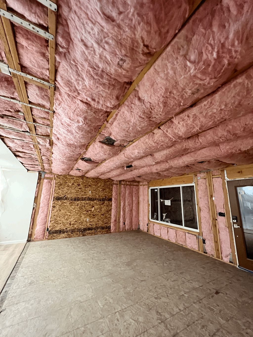 New insulation installed 