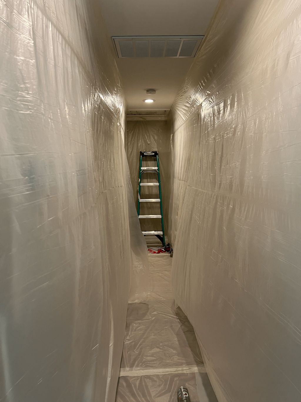 Plastic work area