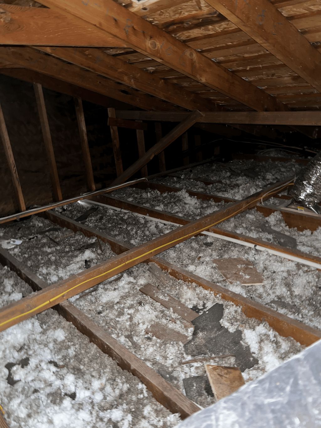 Old Attic Insulation