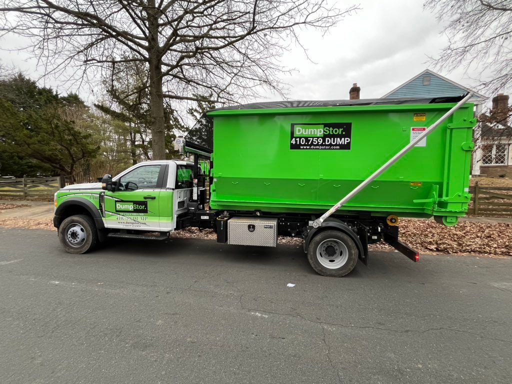 Fully loaded truck.