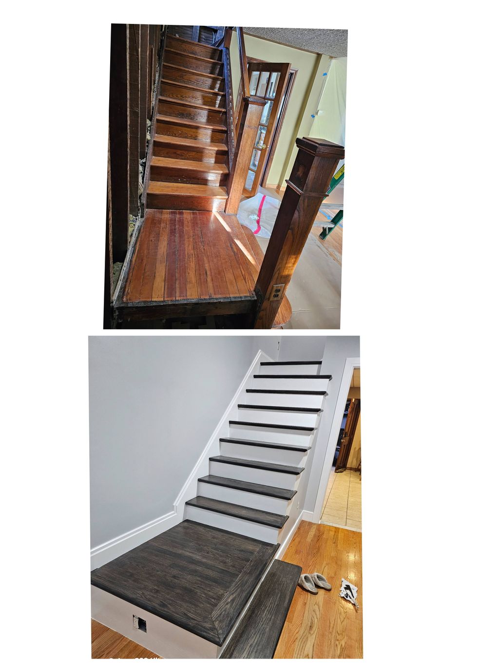 stairs renewal. 