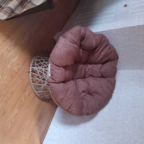 Thanks again for putting my papasan chair together