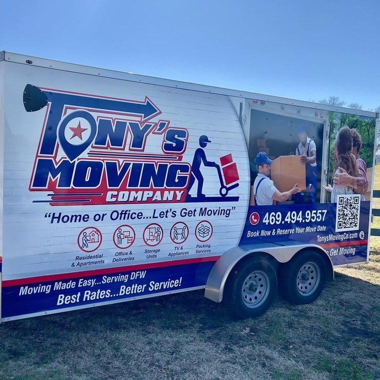 Tony’s Moving Co LLC