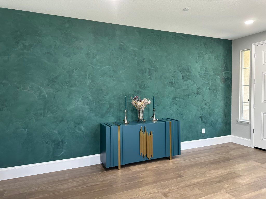 Venetian plaster, wall’s design 