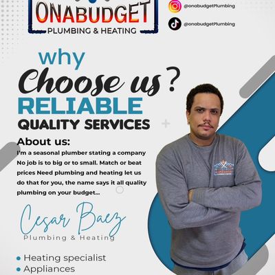 Avatar for Onabudget plumbing,heating and appliance
