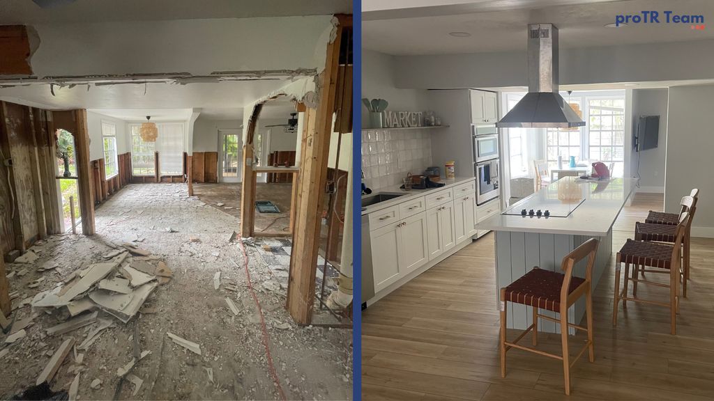 Entire home remodel in Naples, FL