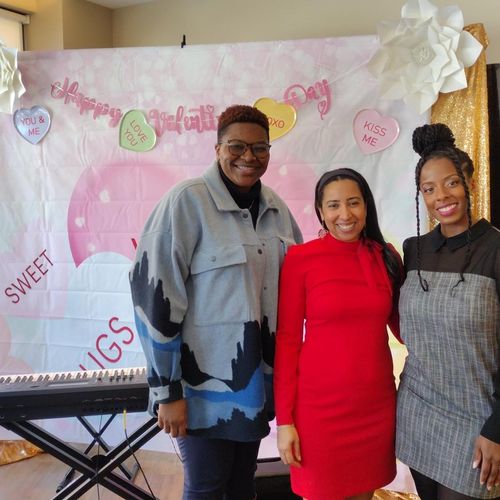 It was a pleasure have Aja Moye at our Valentine's
