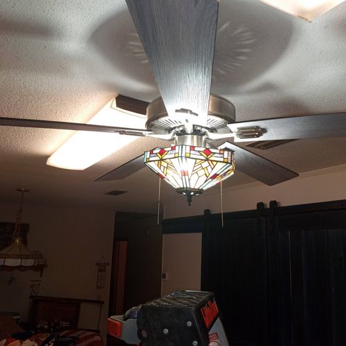 Fan I installed 