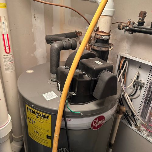 I recently hired Mal to change out a water heater 