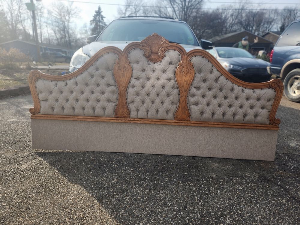 Tufted Bedframe Headboard 