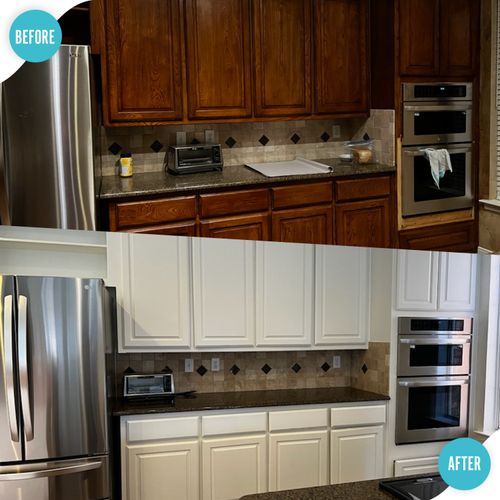 We can bring new life to your cabinets.