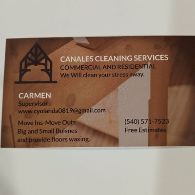 Avatar for Canales Cleaning Services.