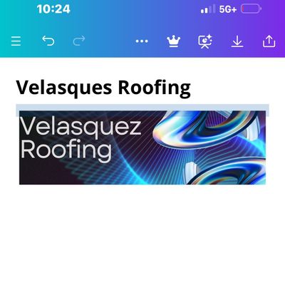 Avatar for VELASQUEZ ROOFING