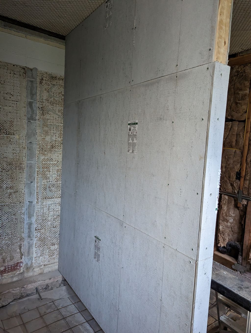 Hardback for Tile