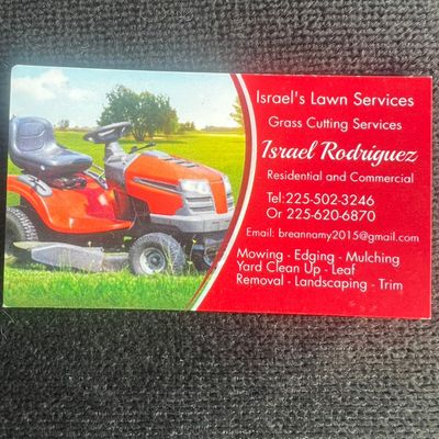 Avatar for Israel’s Lawn Service