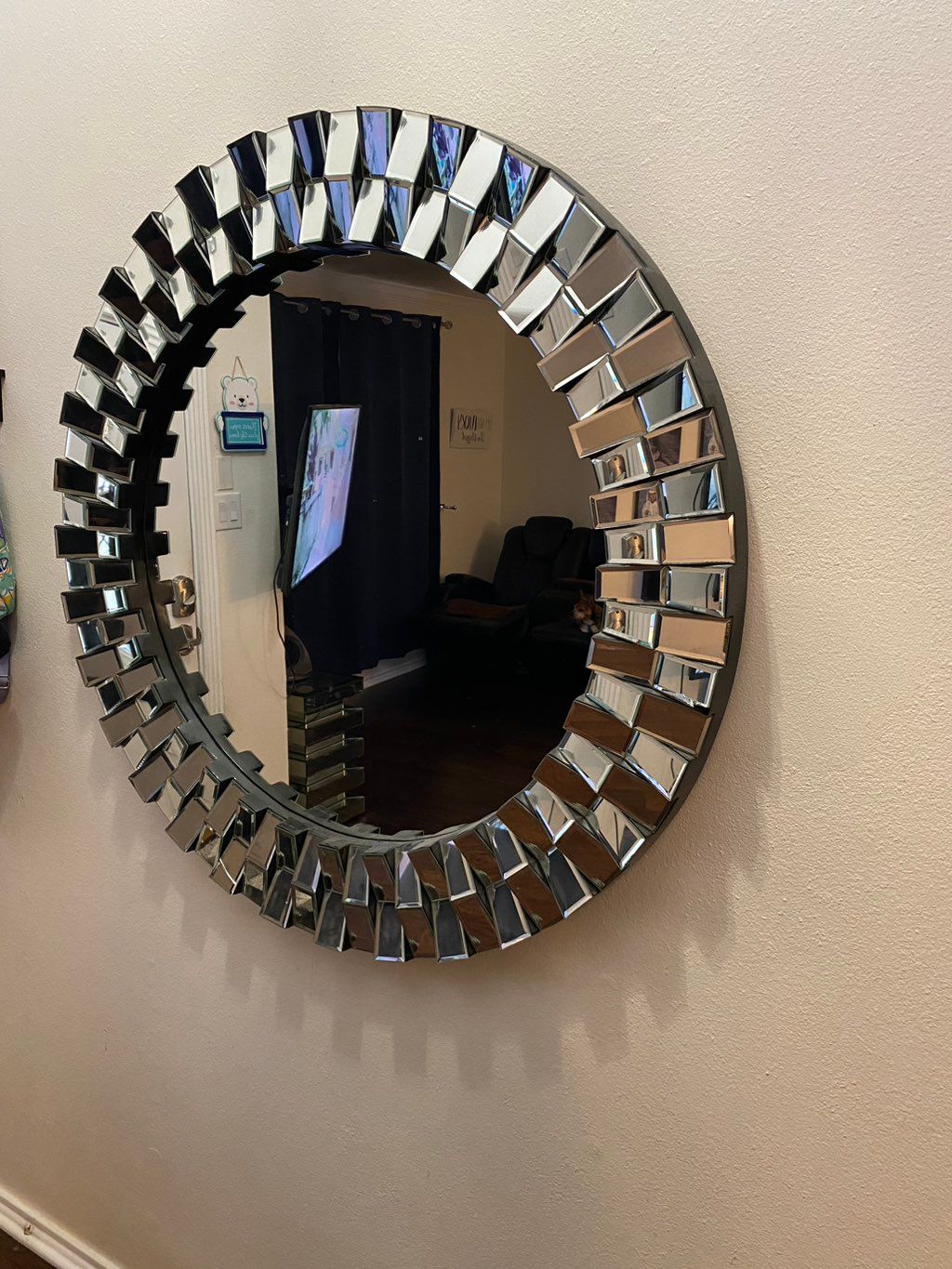 Heavy mirror mount 