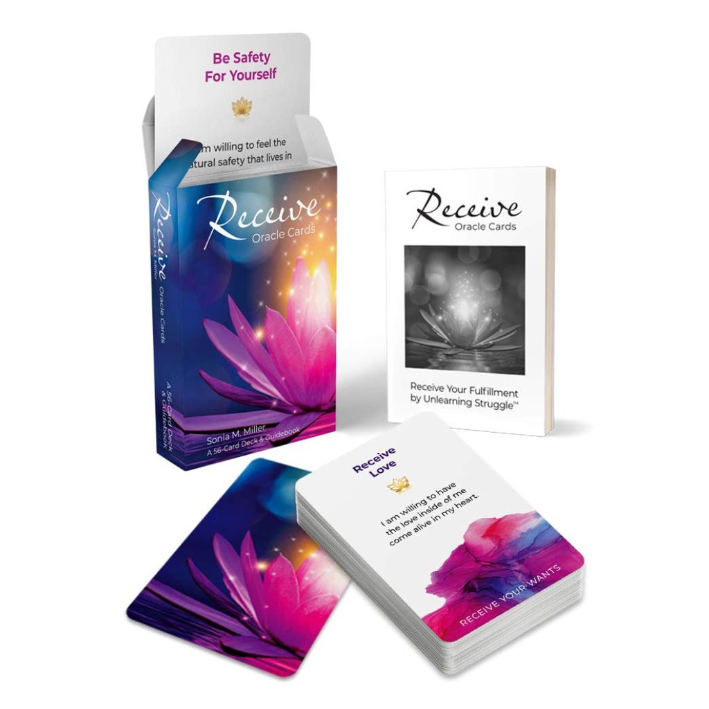 The Receive Oracle Cards on Amazon