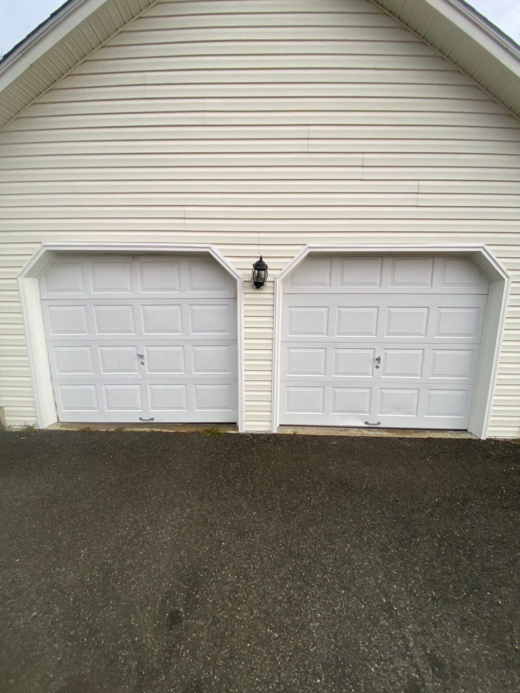 AFTER - Garage Trim and Molding Replace with PVC M