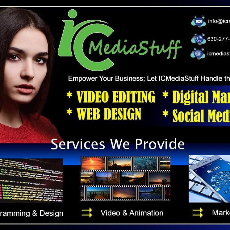 Web Design,Vedio Editing,Marketing | icMediaStuff