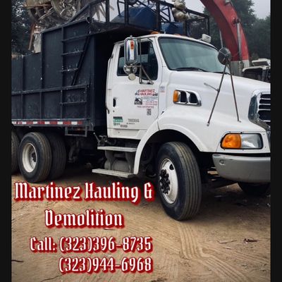 Avatar for Martinez Hauling & Demolition