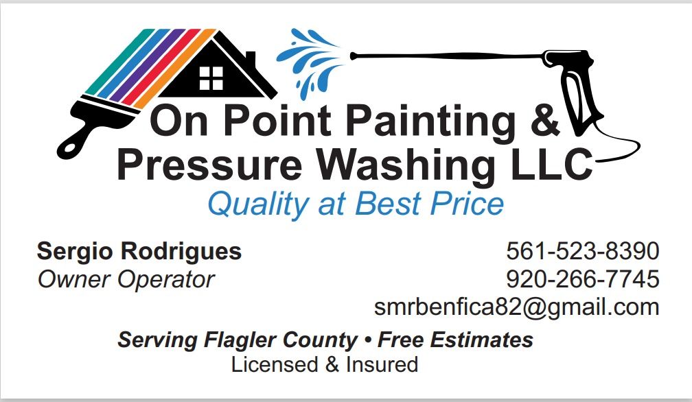 On Point Painting & Pressure Washing LLC