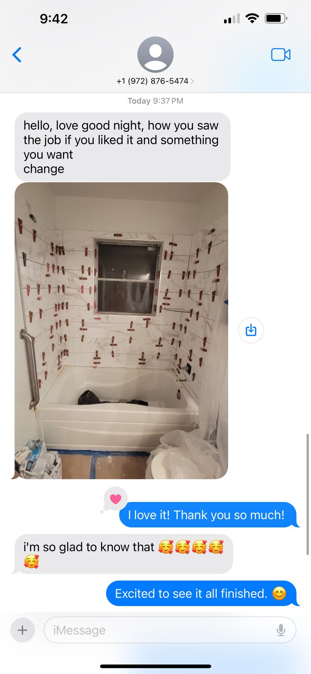 Customer photos