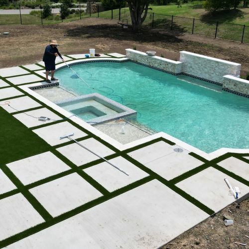 Above Ground Swimming Pool Installation