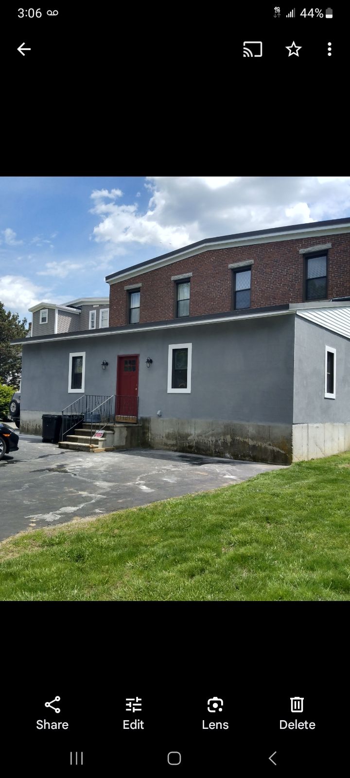 Stucco ( not foundation)