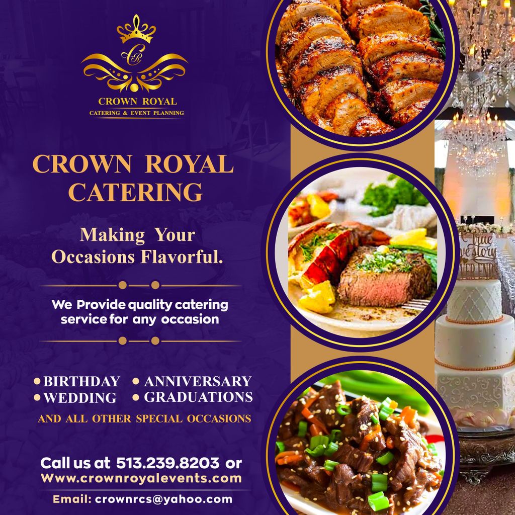 Crown Royal Catering And Event Planning