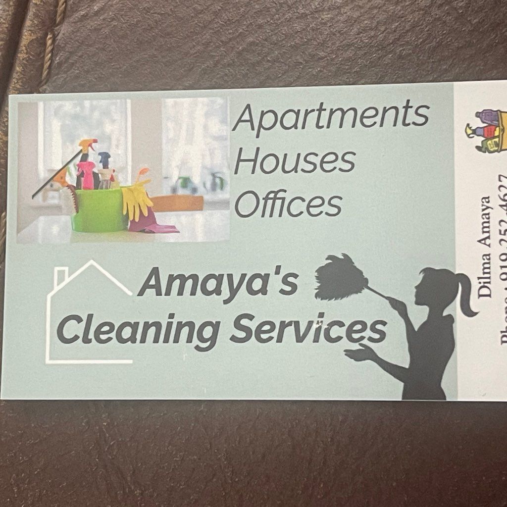 Amaya’s cleaning services