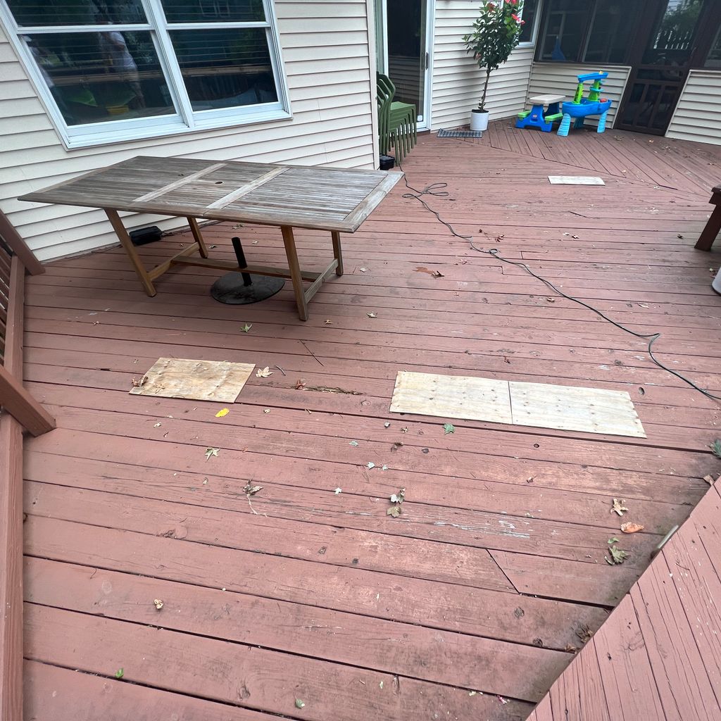 Deck or Porch Repair project from 2024