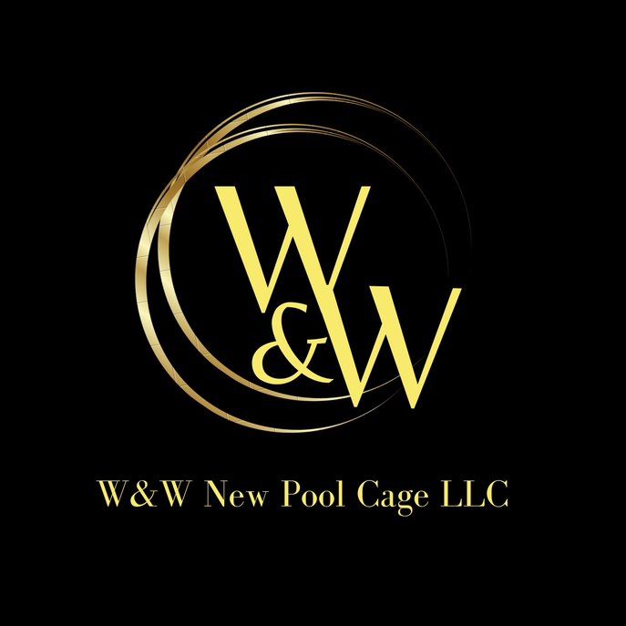 W & W New Pool Cage