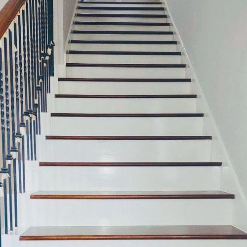 We were delighted with the results of our stair re