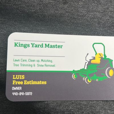 Avatar for Kings yard master