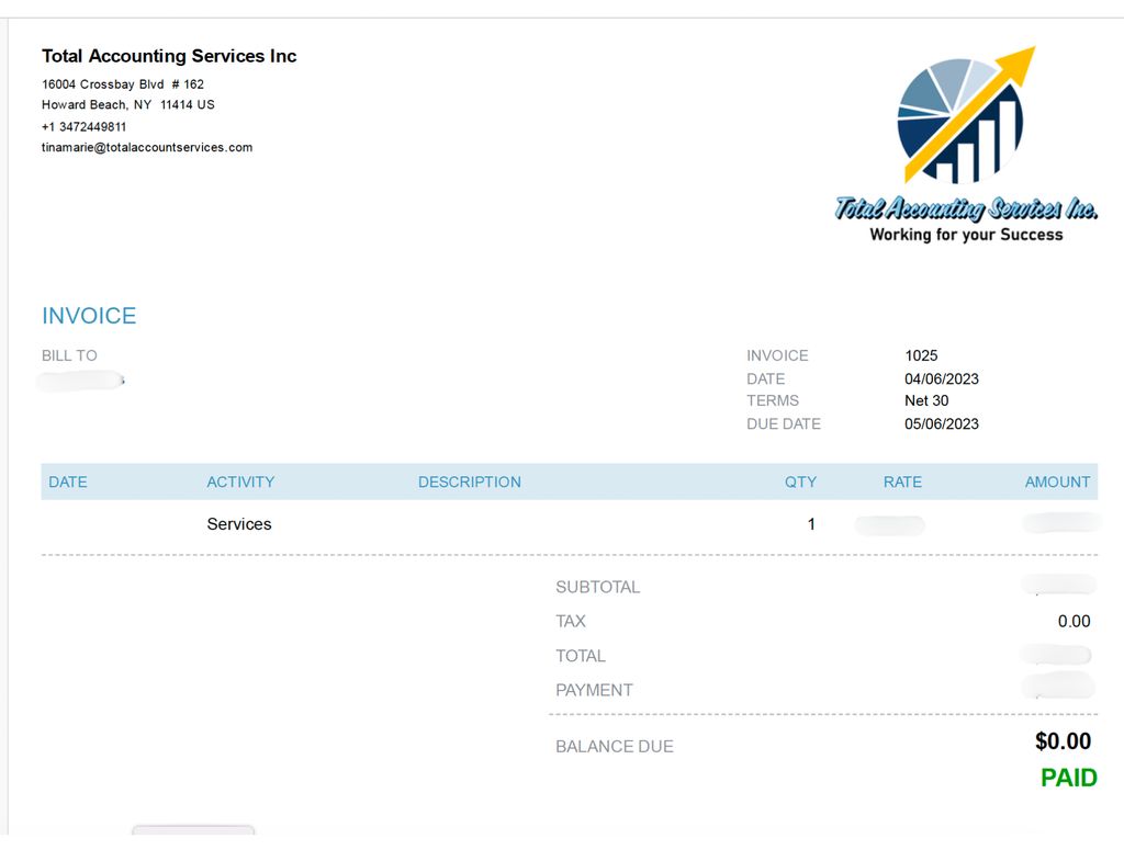 invoicing