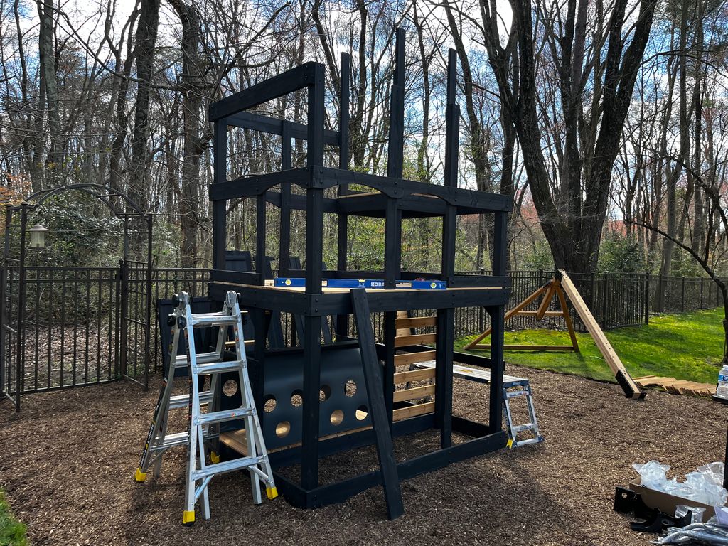 Play Equipment Construction and Assembly