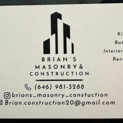 Avatar for Brian’s Masonry & Construction